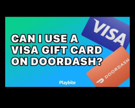 Use Visa Gift Card on DoorDash Today 1