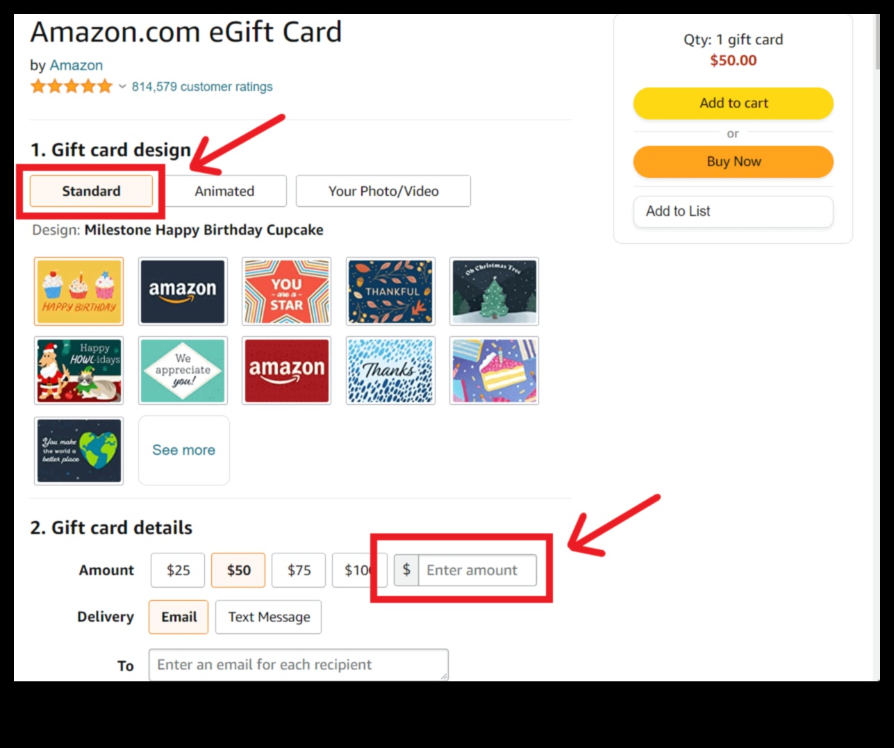 can you use multiple visa gift cards on amazon