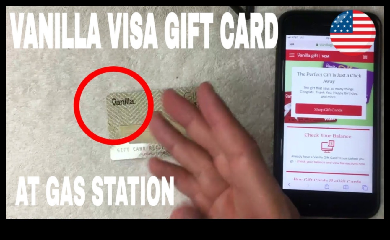 can you use a visa gift card for gas