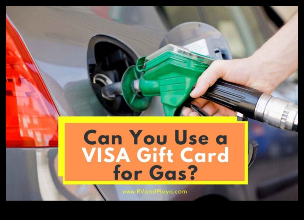 can you use a visa gift card for gas