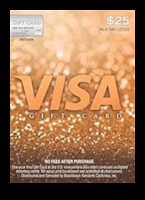 can visa gift cards be used on amazon