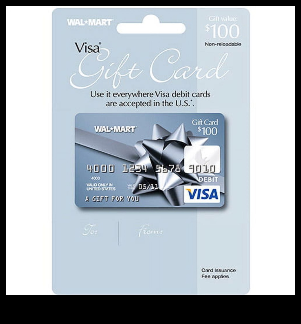 can you use a walmart visa gift card anywhere